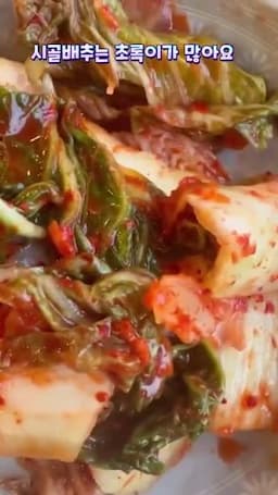 김장 배추를 더 맛있게 마무리하는 방향