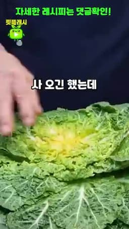 적절한 데치기 방법 소개