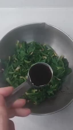 완성된 시금치 나물 맛있게 먹는 법