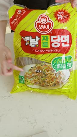 대용량 잡채의 매력