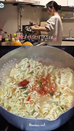 냉이 추가와 셰프의 팁