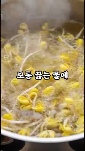 콩나물 무침 아삭한 식감 살리는 황금 레시피