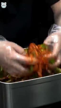 쪽파 넣고 살살 마무리하기