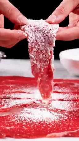 밀가루 대신 전분을 사용해야 하는 이유