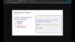 프롬프트의 기본 구성 요소 분석