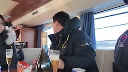 여행 중에서의 즐거운 순간들