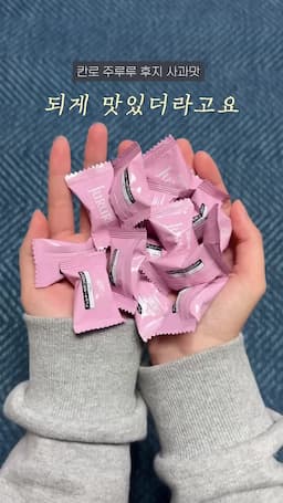 칸로 주르루 후지 사과맛 리뷰