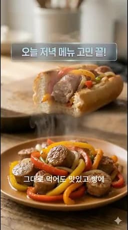 서빙 방법과 응용 아이디어(샌드위치 활용 등)