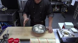 완성 후 서빙 방법