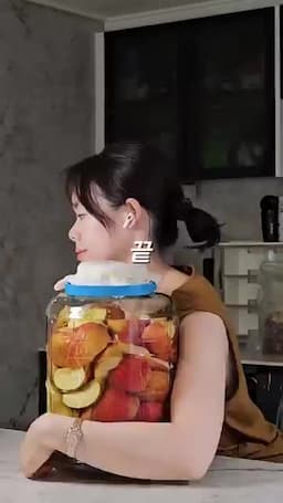 완성 후 보관과 마시기 전 확인