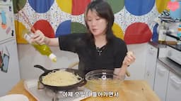 소스 만들기와 면 삶기