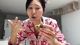 완성된 슈톨렌 맛보기