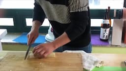 안전한 칼질을 위한 준비 자세