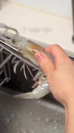 새우 손질 방법