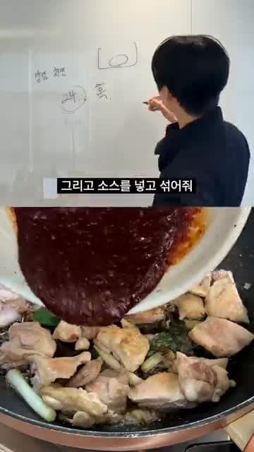 김재희 양념치킨 레시피 — 소스 24시간 숙성해 닭에 버무려 완성하는 법