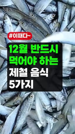 intro-12월에 꼭 먹어야 하는 음식 소개